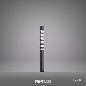 Vilorita 200 cm poste de iluminación LED de aluminio inoxidable impermeable al aire libre Patio jardín y luz de paisaje - Product Image 1