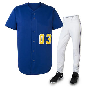 Vente en gros de maillots de baseball et de pantalons de sublimation personnalisés de bonne qualité vêtements de sport uniformes de baseball - Product Image 2