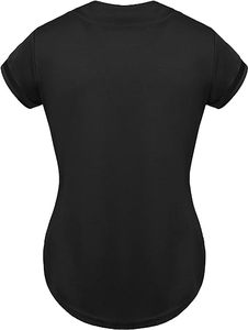 Elite Performance Plus Size Softball Jersey Absorbe la humedad y transpirable Antibacteriano 100% Poliéster Ropa deportiva - Product Image 2