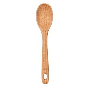 GRAN juego de utensilios de cocina de madera de teca natural o acacia con soporte para cucharas Juego de cucharas de cocina de madera y soporte para utensilios - Product Image 1