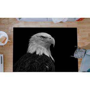 Alfombra de águila calva: alfombra de animales impresa en 3D, decoración de oficina, alfombra de chenilla - Product Image 2