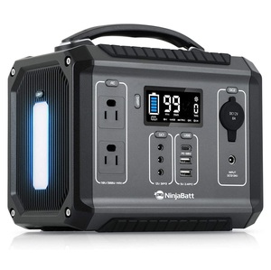 สถานีไฟฟ้าพกพา 200W, 230Wh/62400mAh แบตเตอรี่ลิเธียมสำรองฉุกเฉิน, เต้ารับไฟฟ้ากระแสสลับ 110V แบบ Pure Sine Wave - Product Image 4