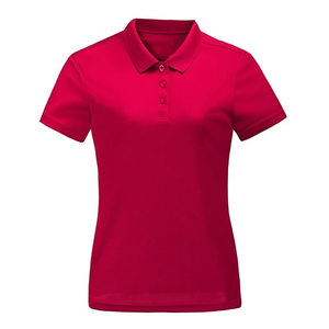 2025 tendencia única mujer gimnasio Jogger para Polo manga corta Camiseta lisa 100% poliéster antiarrugas estilo Casual para niñas - Product Image 4