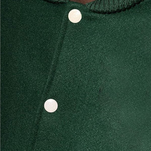 2025 <b>Men's</b> Custom Letterman Street Wear <b>Jacket</b> 100% Cotton <b>Long</b> Sleeve With Stand Collar Wholesale for Winter Season - Product Image 4