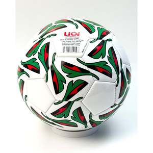 ลูกฟุตบอลไซส์ 4 ยี่ห้อ Lion Wholesale พร้อมชุดปั๊มลมสำหรับเด็ก - Product Image 2