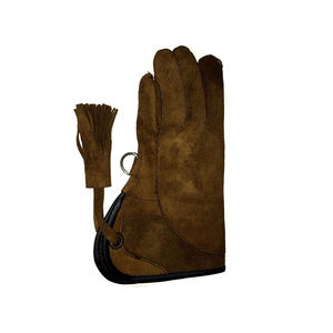 Guantes de cetrería de cuero auténtico de calidad superior impermeables mejores guantes de entrenamiento para equipo de caza de seguridad para conducir - Product Image 5