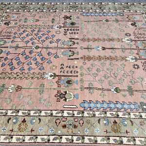 Directo de fábrica 100% lana RTS hecho a mano Rosa Floral Runner alta calidad felpudo juego de alfombras para decoración del hogar mínimo 1 pieza - Product Image 5