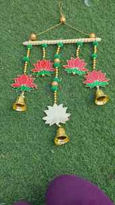 Fait main indien Rajasthani coloré Design tenture murale pièce maîtresse pour la décoration et les cadeaux déco de Noël Diwali décor suspendu - Product Image 5