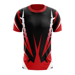 T-shirt pour homme en polyester 100% Impression par sublimation complète pour l'impression par transfert par sublimation - Product Image 3