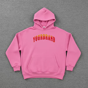 Sweat-shirt unisexe en gros, coton 460GSM, coupe semi-courte, style vintage, délavé à l'acide, décoloré au soleil, streetwear pour femmes - Product Image 4