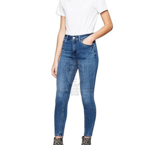 กางเกงยีนส์ผู้หญิงแห้งเร็ว พิมพ์โลโก้ได้  ใส่สบาย คุณภาพสูง - Product Image 2