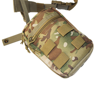 Sac de taille tactique, équipement d'urgence en plein air, sac d'aide à la survie, trousse de premiers soins tactique camouflage