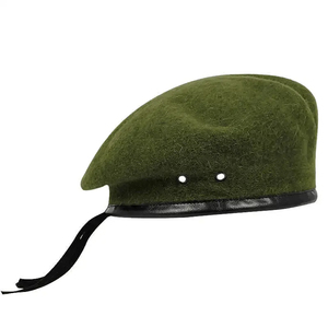 Gorras de boina de alta calidad, nueva moda, logotipo personalizado, precio de fábrica, gorras de boina ceremonial, gorra de boina de diseño ceremonial para hombres - Product Image 2