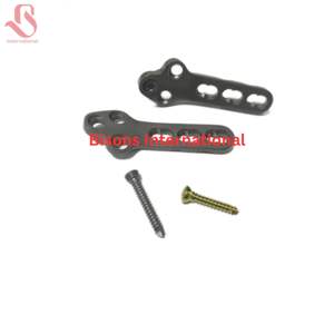 Placa Ósea de Bloqueo TPLO de Titanio BISONS ALPS con Certificación CE Clase II para Cirugía Ortopédica Veterinaria - Product Image 3