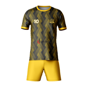 Maillot de football respirant par sublimation avec logo personnalisé, ensemble d'uniformes de vêtements de sport, vêtements de football pour adultes, vente à chaud - Product Image 1