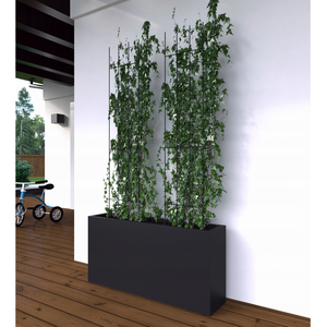 Ensemble de 3 pergolas de jardin en métal avec treillis de support pour plantes à fleurs et roses - Product Image 5