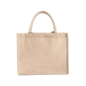 Wholesale Eco-Friendly 100% Natural Jute Vintage Tote Bags Two Open Customizable Size-New Design Export Oriented Bangladesh - Product Image 4