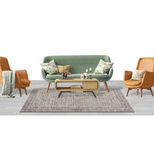 Floral Vintage Style Turkish <b>Rug</b>: <b>Thin</b> Non-Slip Carpet,Nonwoven <b>Thin</b> <b>Rug</b> - Product Image 2