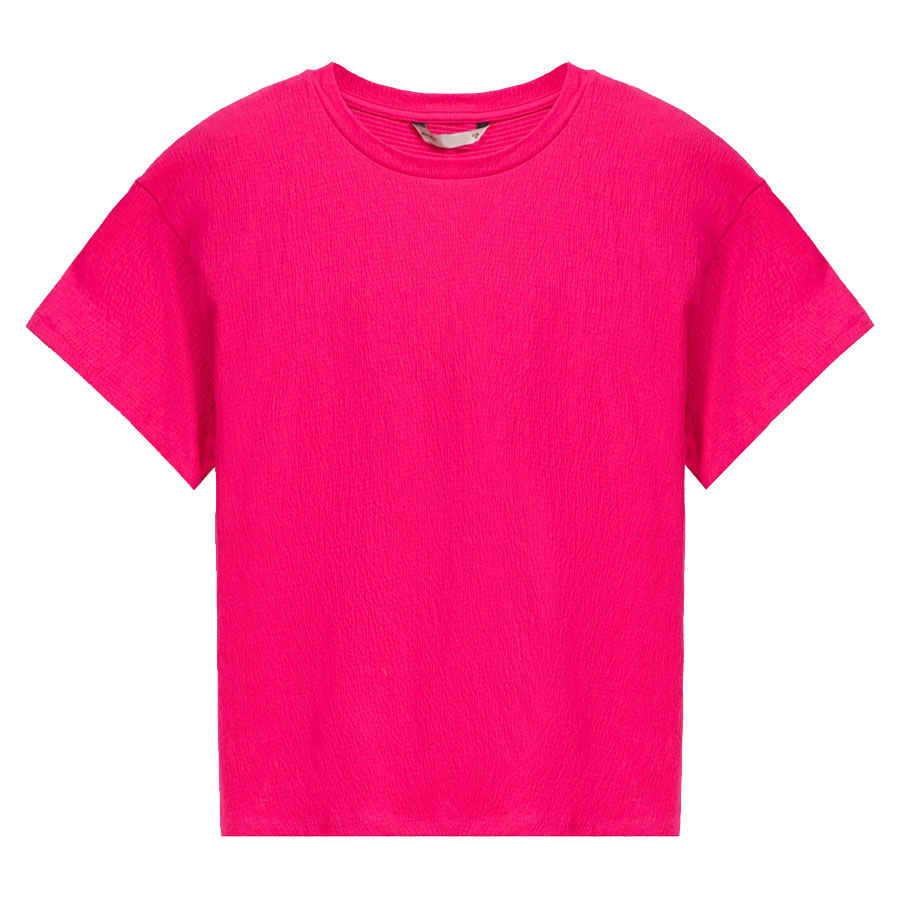 Fuchsia Pink Plain T Shirts Stylish Versatile Options