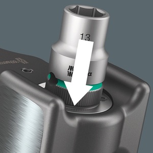 Juego de Llaves de Trinquete Wera de 1/2 Pulgada con 30 Dientes y Diseño Cativo para un Uso Sencillo - Product Image 3