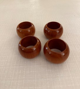 Anillos de Servilleta Modernos y Ecológicos de Resina, Metal, Madera y Vidrio, Tamaño y Forma Personalizables, Empaque Personalizado, Decoración de Mesa, Artesanía MS - Product Image 3