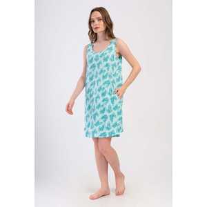 Falda informal de mujer con corte amplio y bolsillo ovalado tipo túnica - Product Image 3