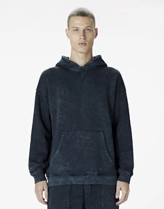Vêtements à logo personnalisé au design unique, sweats à capuche délavés à la pierre pour hommes, sweats à capuche en coton mélangé de base pour hommes fabriqués au Pakistan - Product Image 3