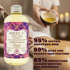 Aceites de Masaje Hidratantes y Nutritivos de Alta Calidad Hechos a Mano en la UE, Ecológicos para Marcas Privadas Emotions - Product Image 2
