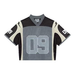 REHEXIMPEX Camisetas de Fútbol Americano Personalizadas 100% Poliéster Malla OEM Venta al por Mayor Pedidos a Granel Alta Calidad Transpirables Deportivas - Product Image 1