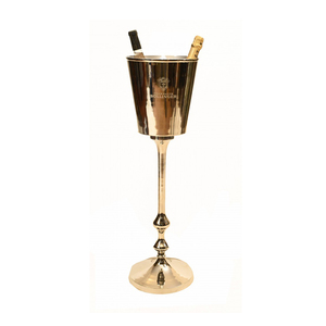 Gold Plated Luxury and Modern Design Custom <b>Champagne</b> Ice <b>Bucket</b> with Stand on Hot Sale - Product Image 2