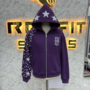 Sweat à capuche à fermeture éclair de qualité supérieure, très demandé, imprimé numériquement, 100% coton, sweat à capuche pour homme d'hiver, prix bas, fabrication en usine - Product Image 4