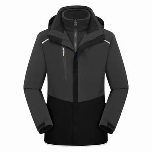 Vente en gros de vestes de randonnée imperméables d'extérieur respirantes d'hiver pour femmes en toile respirante avec rembourrage en coton pour l'alpinisme - Product Image 2