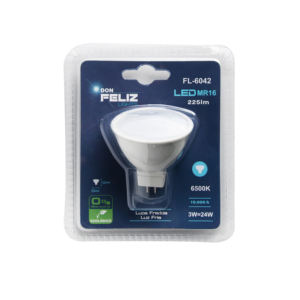Ampoule LED MR16 givrée 3W/5W/7W, lumière blanche/froide, 6500K, lot de 6 unités - Product Image 2