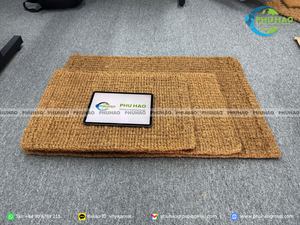 <b>Coir</b> Fiber <b>Doormat</b> Indoor for Entrance Area Widely Applied Rectangle Shape Natural Brown - Product Image 4