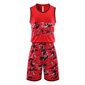 Conjuntos de uniformes de baloncesto para adultos Conjunto de uniformes de baloncesto para hombres personalizados al por mayor Ropa de baloncesto personalizada cómoda - Product Image 1