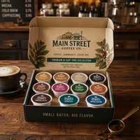 Boîte en carton AT PACK pour capsules de café Kcup, emballage cadeau pour capsules de café, emballage de vente au détail pour les marques de café