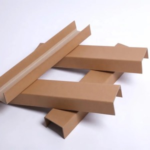 Waterproof U Shaped Kraft Paper Corner <b>Protector</b> Heavy Duty Edge Guard for Box Strengthening & Pallet Loading Safety - Product Image 5