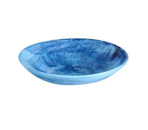 KITCHENWARE Friendly Modern Fancy Round Big Size Resin Fruit and Salad Bowls with Top Quality Handmade Serving Bowls in Multi - Product Image 4