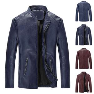 Chaqueta de cuero de alta calidad para hombre, estilo motero, nueva colección, moda de invierno, estilo urbano. - Product Image 3