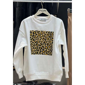 เสื้อสเวตเชิ้ตผ้าถักเนื้อนุ่ม 3 เส้นด้าย พร้อมคอกลมพิมพ์ลาย ระบายอากาศได้ดี - Product Image 2
