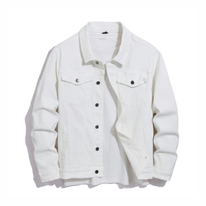 Chaqueta Vaquera de Diseño Personalizado con Logotipo Frontal, Chaqueta de Invierno con Capucha para Hombre, Mezcla de Poliéster/Algodón, Resistente al Viento, Precio Razonable - Product Image 1
