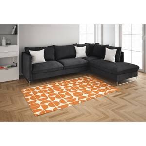 Checkerboard Printed <b>Rug</b> - Modern, Geometric, and Classic Design,<b>Chenille</b> <b>Rug</b> - Product Image 4