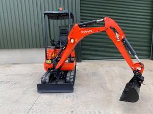 Miniexcavadora de orugas Kubota usada original a la venta - Product Image 6