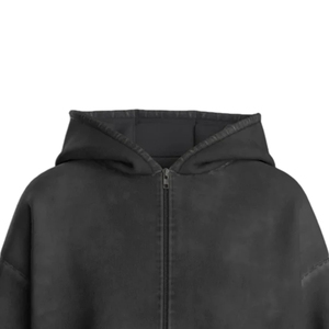 Sudadera con Capucha de Invierno Personalizada OEM, Alta Calidad, 100% Algodón, Transpirable, Impermeable, Ecológica, Estilo Vintage para Hombre, con Estampado - Product Image 4