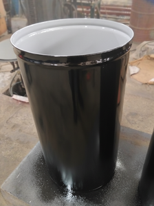 Tambours coniques en acier doux de qualité alimentaire de 218 L pour le stockage et le traitement industriels - Product Image 3