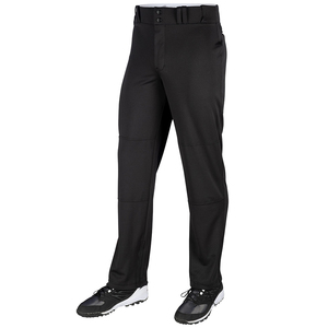 Men's White Baseball Pants With <b>Red</b> <b>Belt</b> Moisture Wicking Regular Fit Solid Polyester Sportwear - Product Image 6