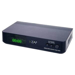 ST395 DVB-T2/S2 Producto para el Hogar Inteligente 2 en 1 Decodificador Negro - Product Image 1