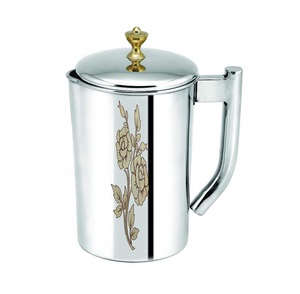 Pichet à eau en acier inoxydable Pichet à eau Potable Style uni pour plusieurs utilisations dans le mariage et les occasions pour l'exportation - Product Image 5