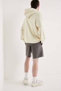Custom Good Quality Heavy Weight <b>Hoodie</b> Blank Plain 80 Cotton 20 Polyester 480 Gsm Oversized Warm <b>Hoodie</b> No <b>String</b> - Product Image 6