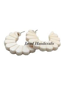 Pendientes colgantes de resina de estilo Vintage hechos a mano para mujeres y niñas, joyería de moda inspirada en el desgaste occidental - Product Image 5